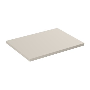 Plan vasque NOXERA – 60 cm – Beige mat – À poser – Finition résistante en MDF 