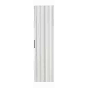 Colonne salle de bain NOXERA – 1 porte – Coloris blanc mat – Hauteur 140 cm – À suspendre 