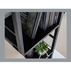 Étagère colonne collection SWITCH - Cadre en métal noir - style industriel