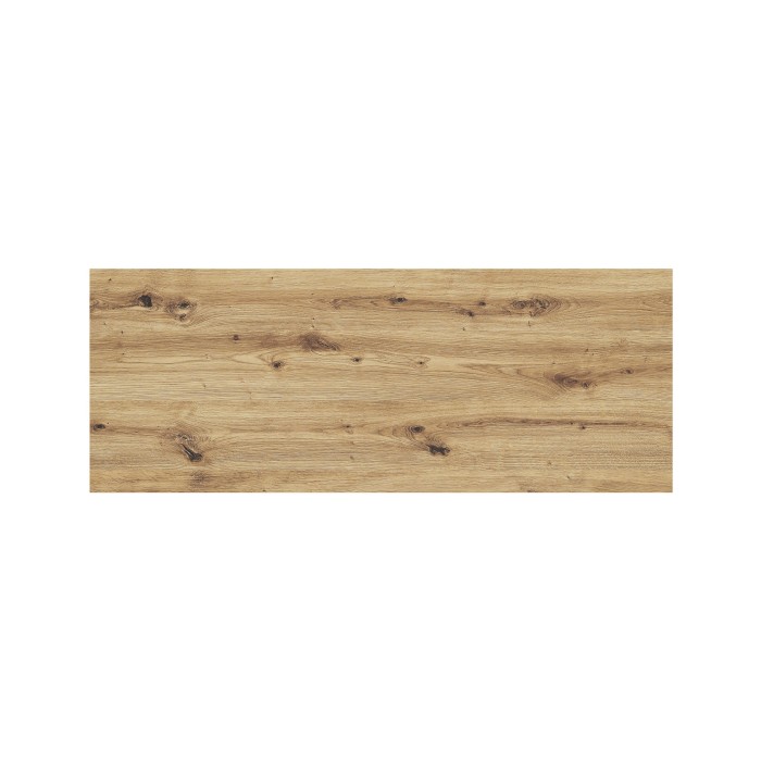 Plan vasque BRAZZA – 120 cm – Chêne clair – Finition artisan – À poser 