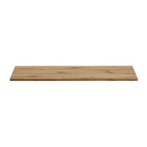 Plan vasque BRAZZA – 140 cm – Chêne clair – Finition artisan – À poser 