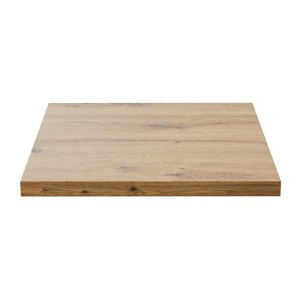 Plan vasque BRAZZA – 40 cm – Chêne clair – Finition artisan – À poser 