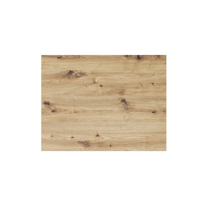 Plan vasque BRAZZA – 60 cm – Chêne clair – Finition artisan – À poser 