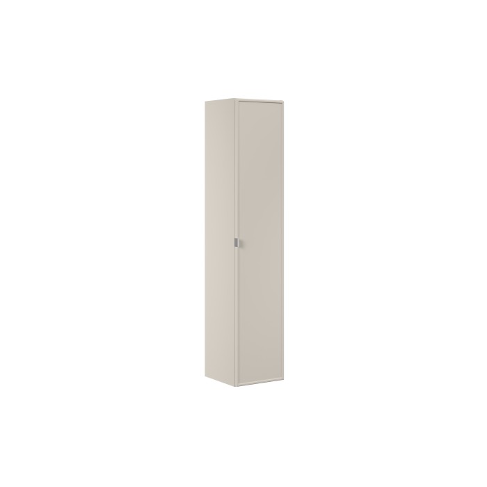Colonne de salle de bain BRAZZA – 1 porte – Coloris marron congo – 140 cm – À suspendre 