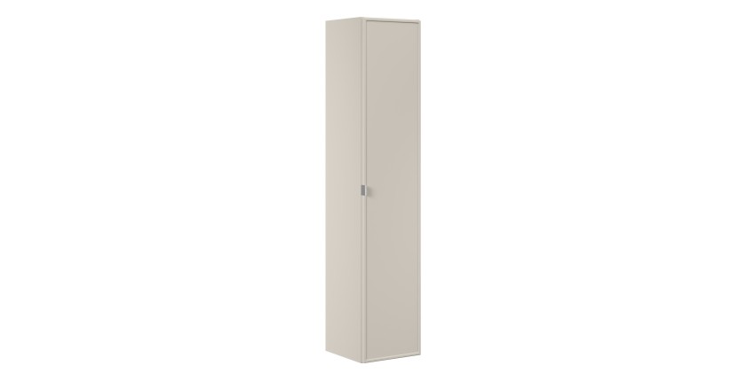Colonne de salle de bain BRAZZA – 1 porte – Coloris marron congo – 140 cm – À suspendre 