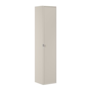 Colonne de salle de bain BRAZZA – 1 porte – Coloris marron congo – 140 cm – À suspendre 