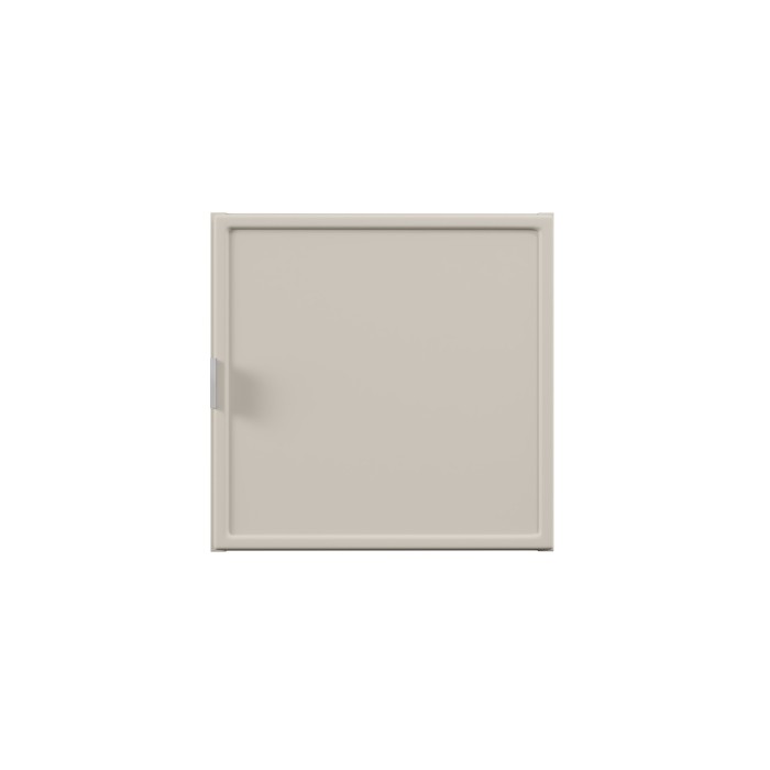 Meuble haut salle de bain BRAZZA – 1 porte – Coloris marron congo – L35 x H35 cm – À suspendre 