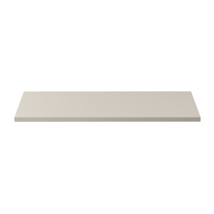 Plan vasque BRAZZA – 100 cm – Coloris marron congo – MDF & PVC – À poser 