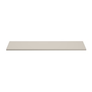 Plan vasque BRAZZA – 140 cm – Coloris marron congo – MDF & PVC – À poser 