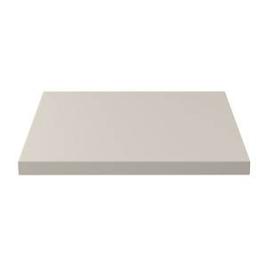 Plan vasque BRAZZA – 40 cm – Coloris marron congo – MDF & PVC – À poser 