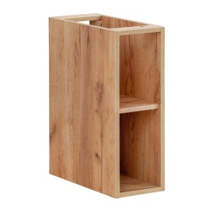 Accessoire mural NALYA 57 cm – Chêne clair – Complément suspendu pour meuble vasque 