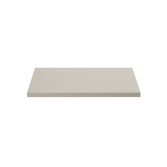 Plan vasque BELLA 60 cm – Coloris marron congo – Finition mate pour meuble suspendu 