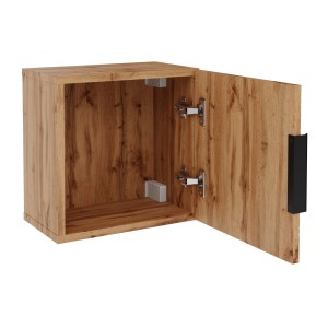 Meuble de rangement DIAMEN 31 cm – Coloris chêne wotan – Style design 