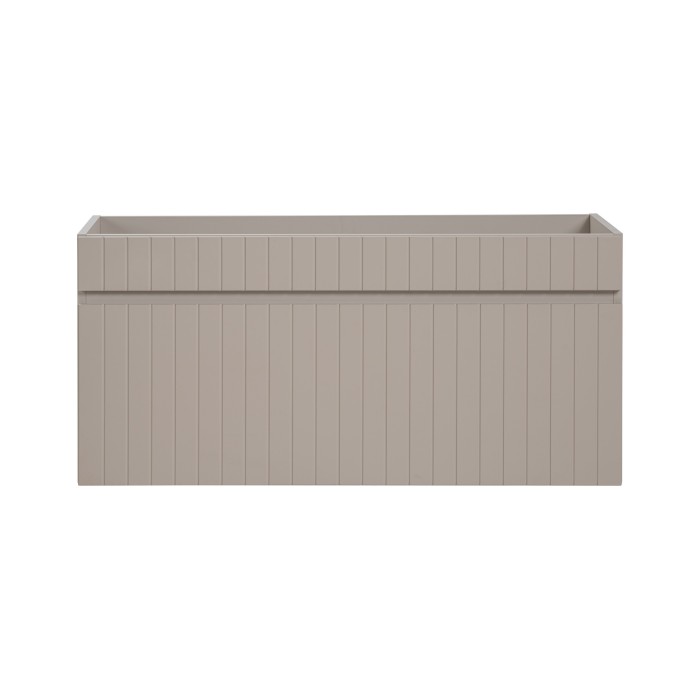 Meuble sous vasque ICON 100 cm – 1 tiroir – Finition marron congo – Style moderne suspendu 