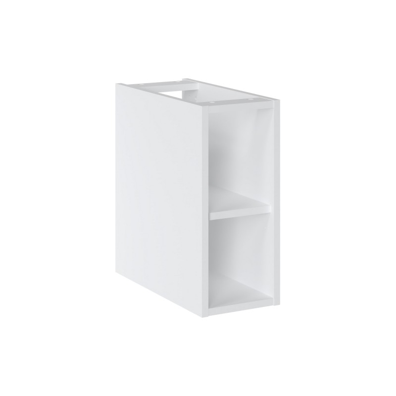 Module latéral ICON 20 cm – Finition blanc alpin – Complément pour meuble sous vasque 