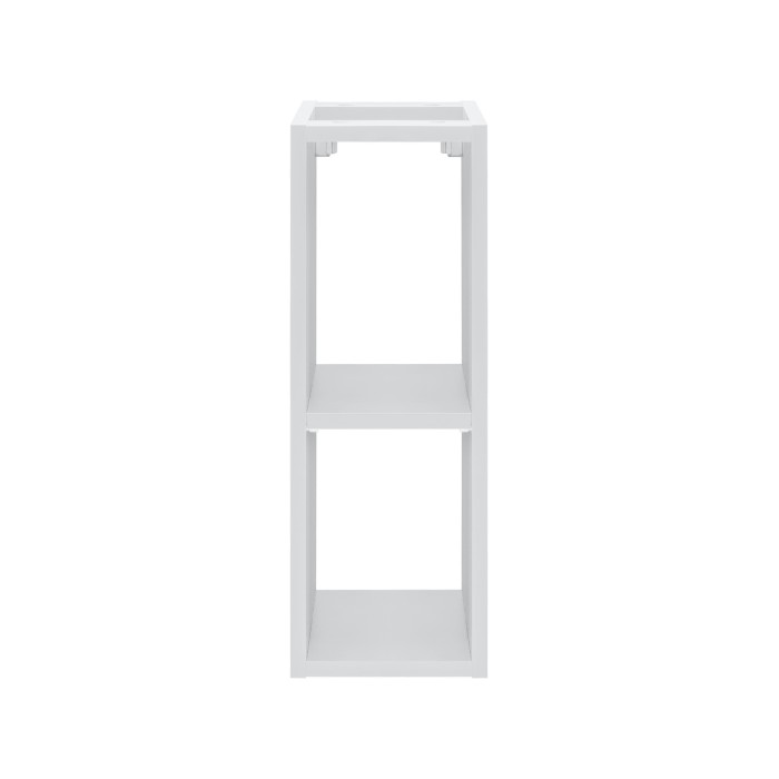 Module latéral ICON 20 cm – Finition blanc alpin – Complément pour meuble sous vasque 