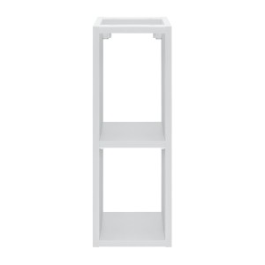 Module latéral ICON 20 cm – Finition blanc alpin – Complément pour meuble sous vasque 