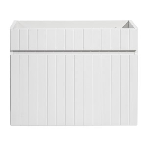 Meuble sous vasque ICON 60 cm – 1 tiroir – Finition blanc alpin – Meuble suspendu moderne 