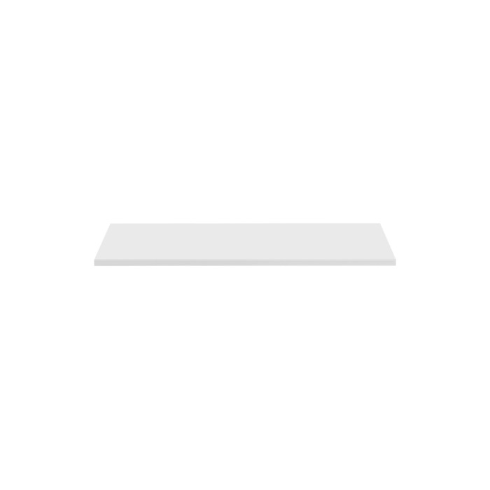 Plan vasque ICON 100 cm – Finition blanc alpin mat – Accessoire pour meuble sous vasque 