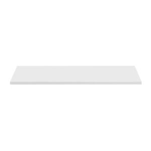 Plan vasque ICON 100 cm – Finition blanc alpin mat – Accessoire pour meuble sous vasque 