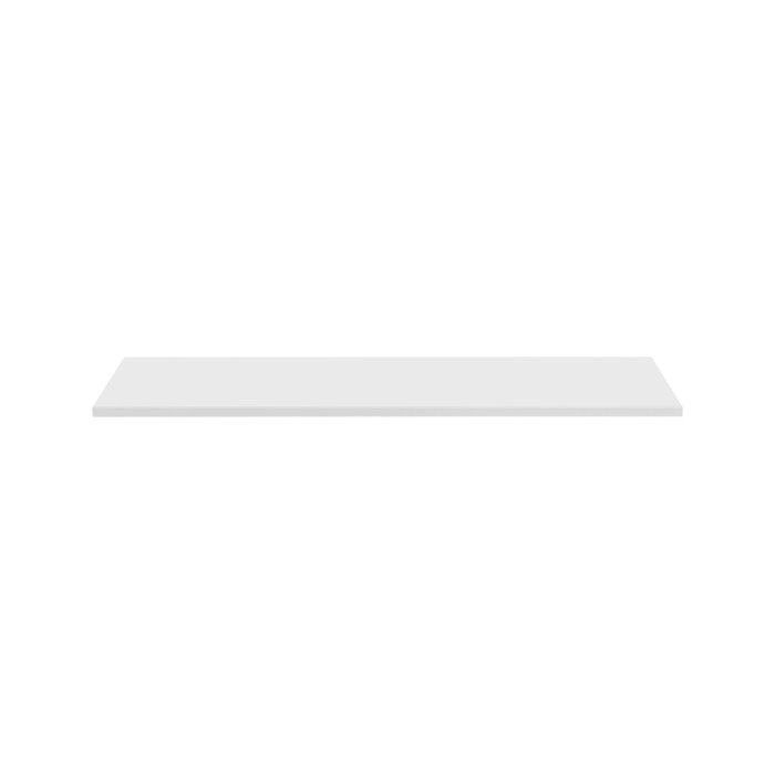 Plan vasque ICON 120 cm – Finition blanc alpin mat – Accessoire meuble sous vasque moderne 