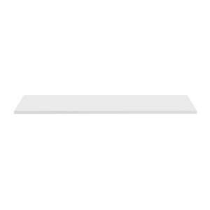 Plan vasque ICON 120 cm – Finition blanc alpin mat – Accessoire meuble sous vasque moderne 
