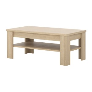 Table basse COPA – 120x50x65 cm – Chêne élégant – Design scandinave