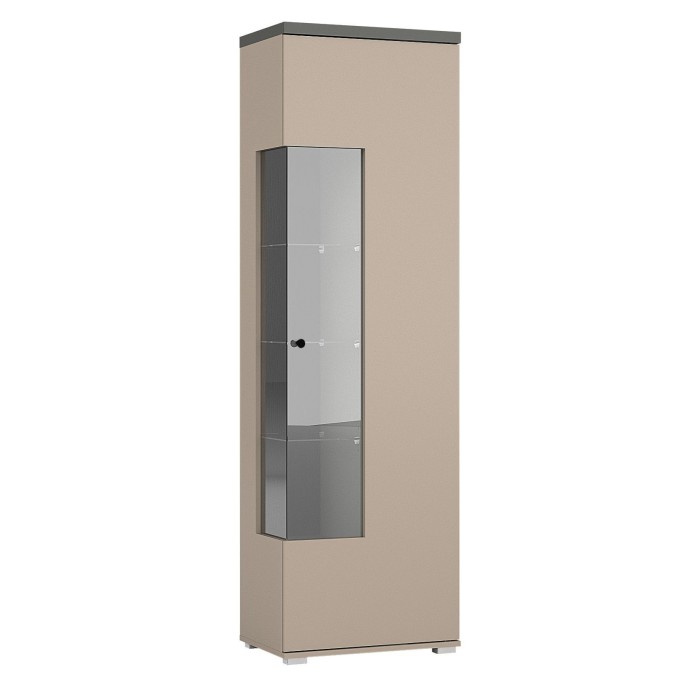 Ensemble salon complet collection  NESS – Meuble TV, buffet, vitrine, table basse – LED inclus