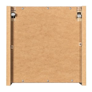 Meuble de rangement salle de bain ELVINA – 1 porte – 30 x 30 cm – Coloris vert sauge gris – À suspendre 