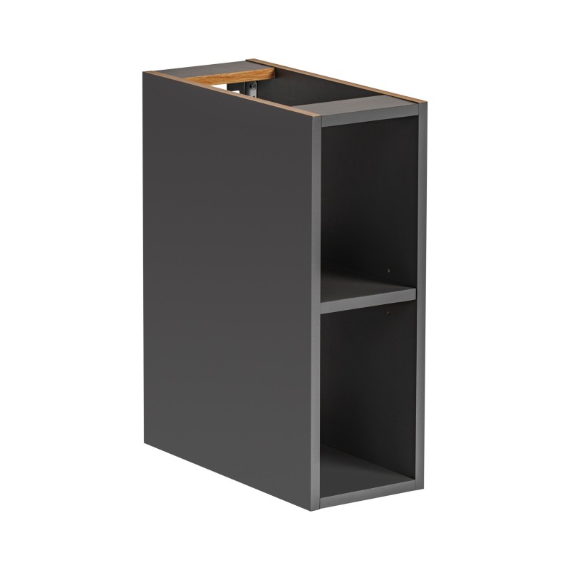 Accessoire pour meuble sous vasque TAMO – 20 cm – Coloris gris anthracite – À suspendre 