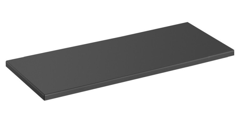 Plan vasque TAMO – 80 cm – Coloris gris anthracite – À poser 