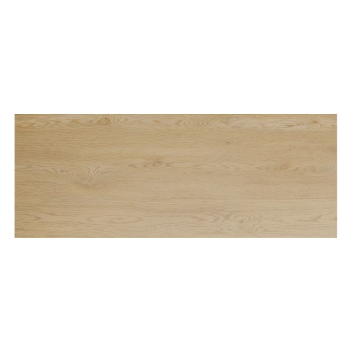 Plan vasque NATURA – 120 cm – Chêne clair – Finition bois – À poser 