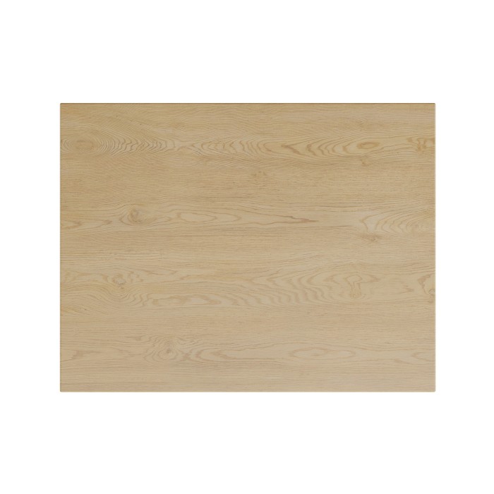 Plan vasque NATURA – L60 × P46 cm – Chêne clair – À poser – Compatible meuble sous vasque 
