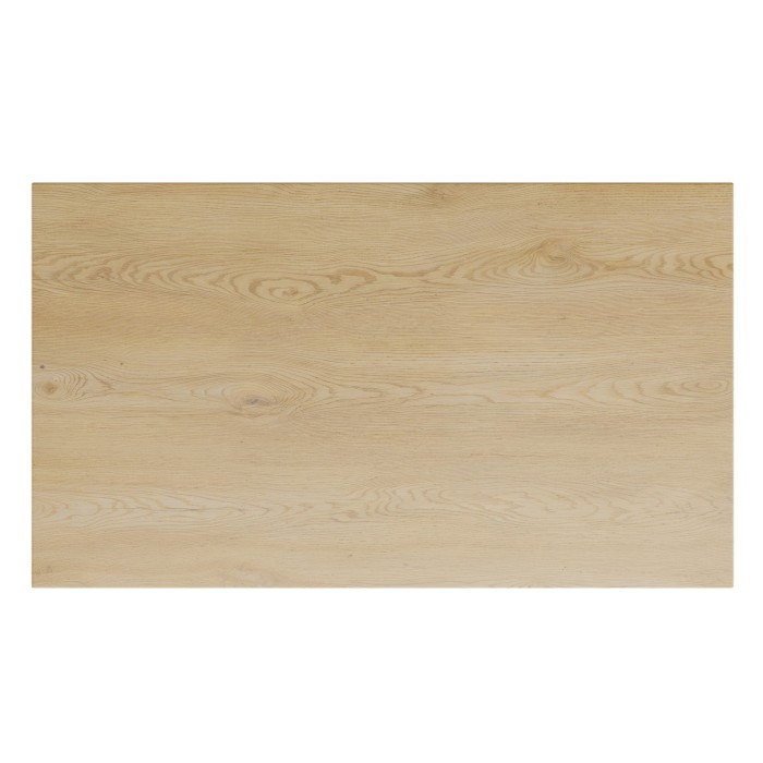 Plan vasque NATURA – L80 × P46 cm – Chêne clair – À poser – Finition bois naturelle 