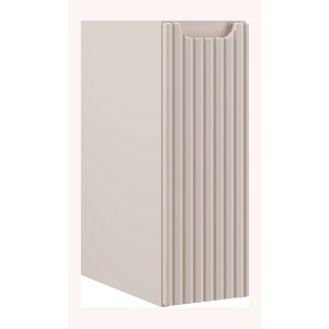 Meuble de rangement VANO – Marron congo – L20 × P39 × H57 cm – À suspendre – Salle de bain 