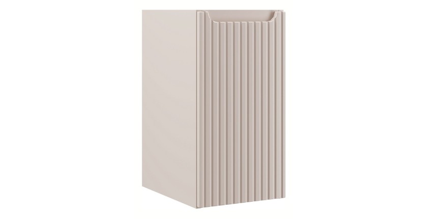 Meuble de rangement VANO – Marron congo – L30 × P39 × H57 cm – À suspendre – Salle de bain 