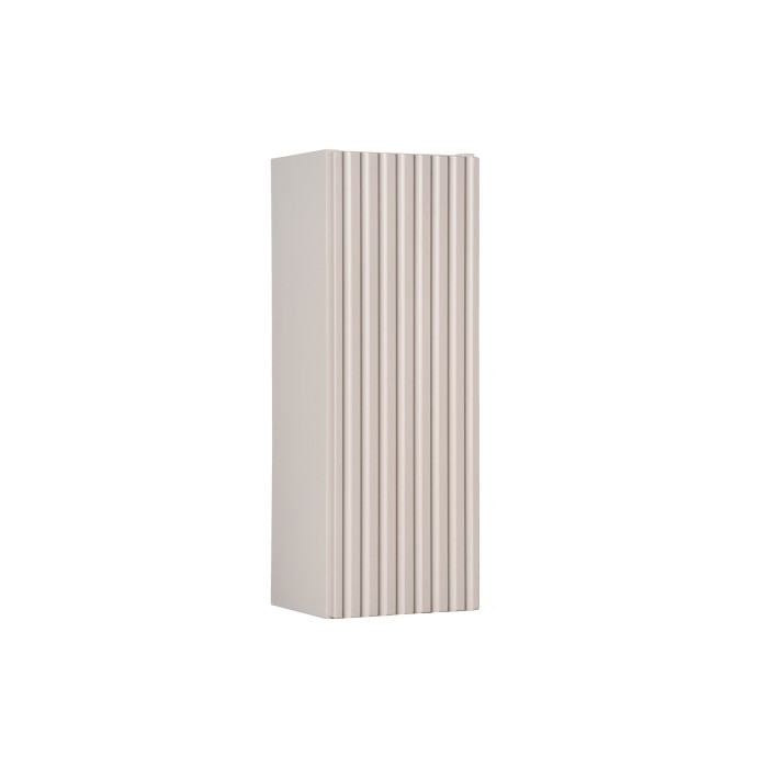 Meuble de rangement salle de bain VANO – Coloris marron congo – L20 × P57 × H18 cm – À suspendre 