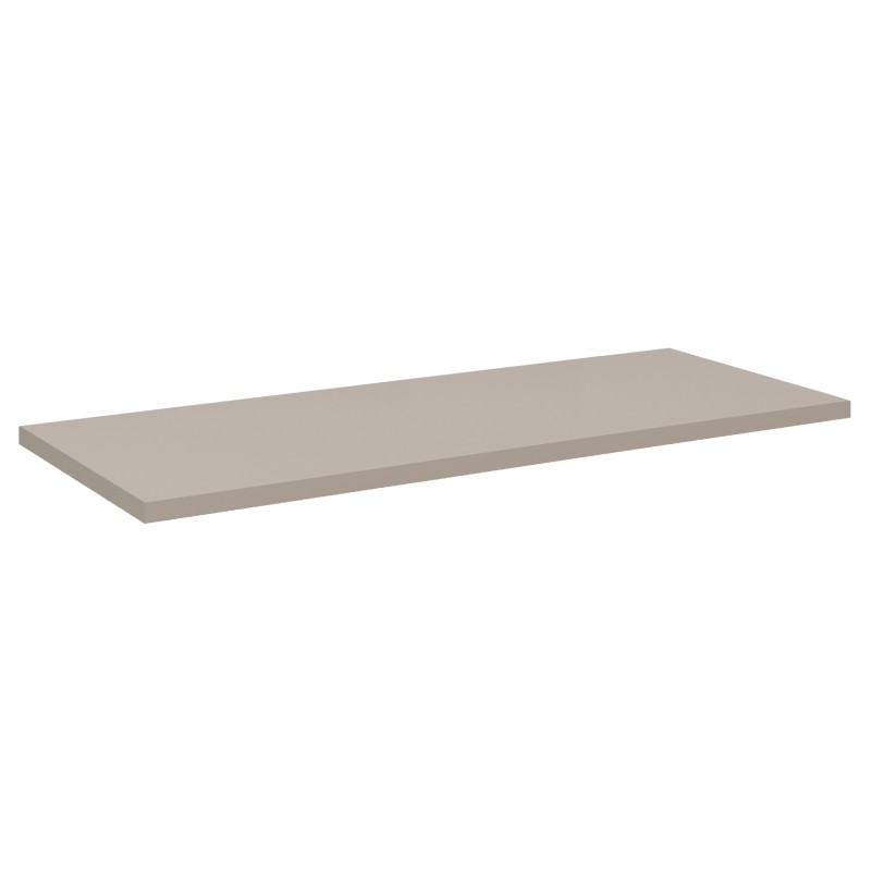 Plan vasque 100 cm VANO – Finition marron congo – L100 × P40 × H2 cm – À poser 