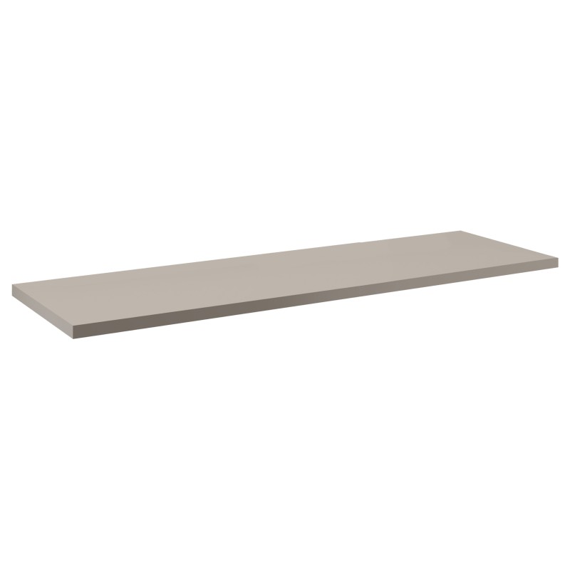 Plan vasque 120 cm VANO – Finition marron congo – L120 × P40 × H2 cm – À poser 