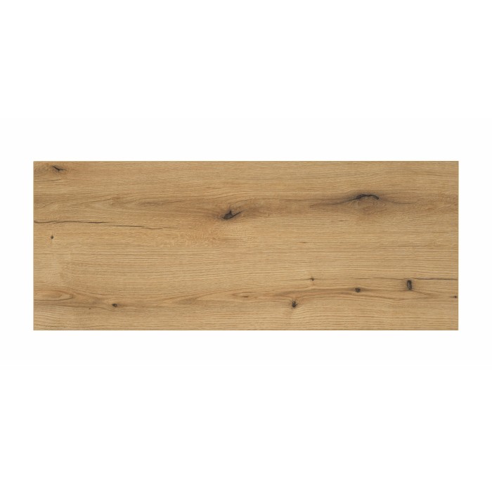 Plan vasque VANO – Coloris chêne – L120 × P40 × H2 cm – À poser 