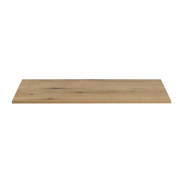 Plan vasque VANO – Coloris chêne – L140 × P40 × H2 cm – À poser 