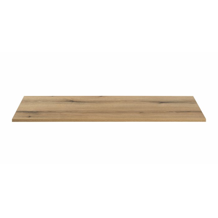 Plan vasque VANO – Coloris chêne – L160 × P40 × H2 cm – À poser 
