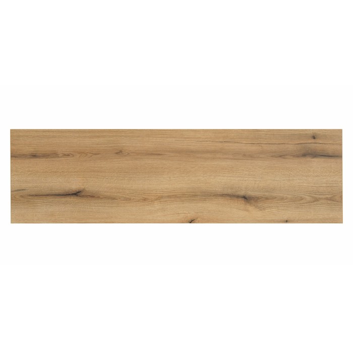 Plan vasque VANO – Coloris chêne – L160 × P40 × H2 cm – À poser 