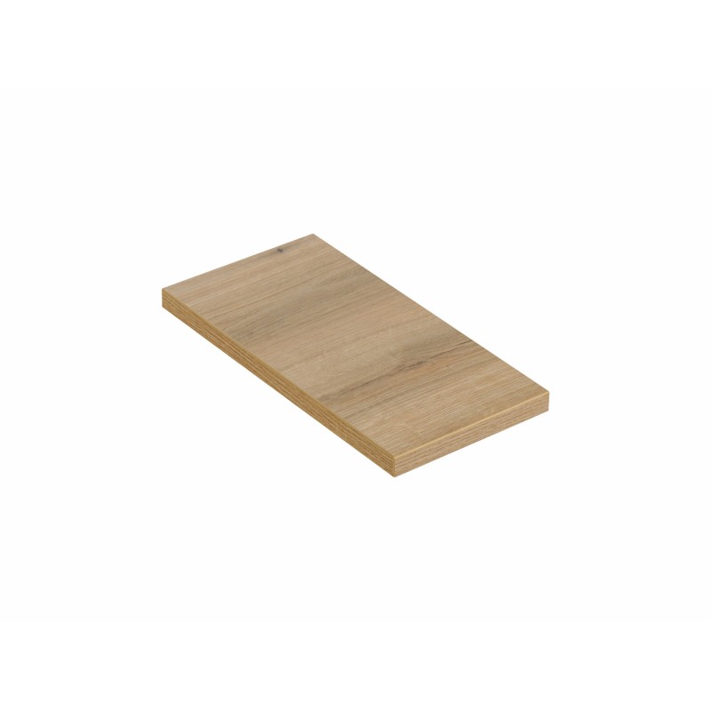 Plan vasque VANO – Coloris chêne – L20 × P40 × H2 cm – À poser 