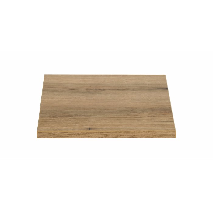 Plan vasque VANO – Coloris chêne – L40 × P40 × H2 cm – À poser 