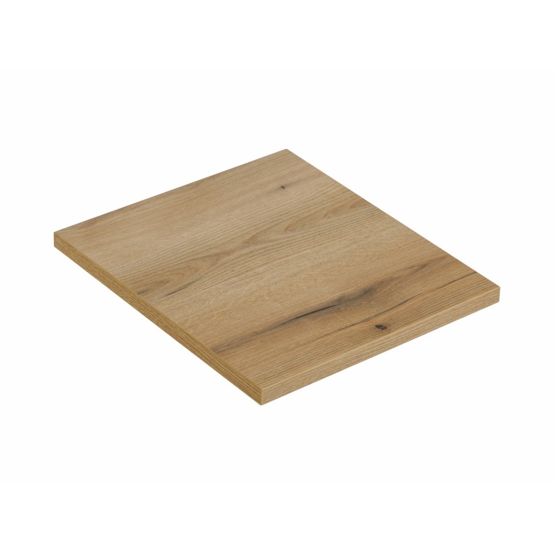 Plan vasque VANO – Coloris chêne – L50 × P40 × H2 cm – À poser 
