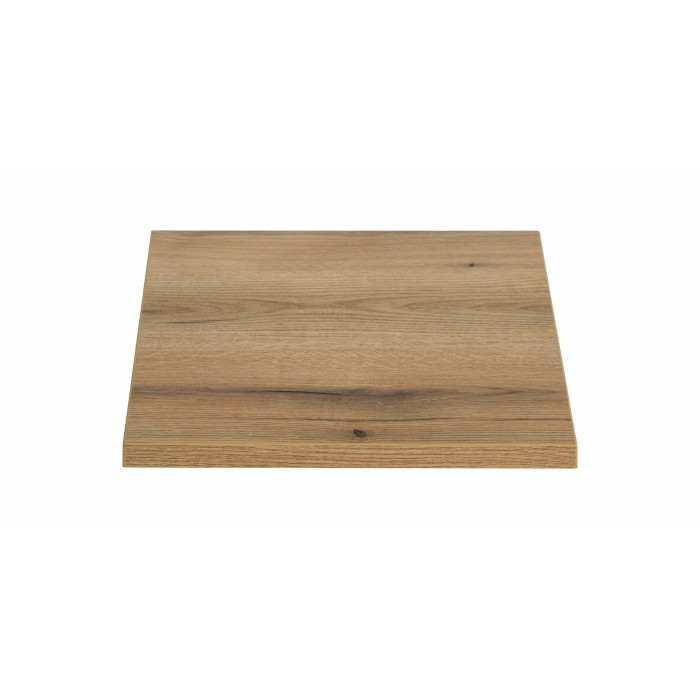 Plan vasque VANO – Coloris chêne – L50 × P40 × H2 cm – À poser 