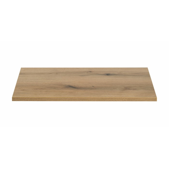Plan vasque VANO – Coloris chêne – L90 × P40 × H2 cm – À poser 