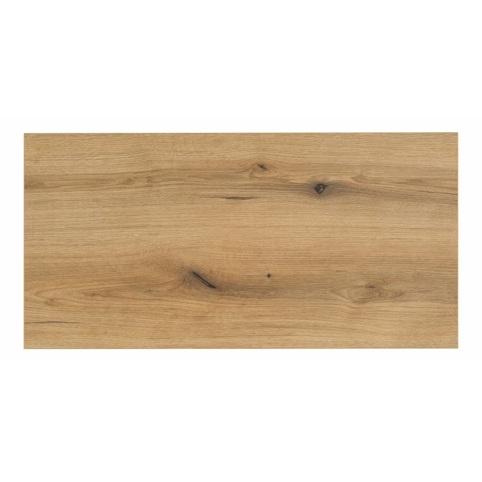 Plan vasque VANO – Coloris chêne – L90 × P40 × H2 cm – À poser 
