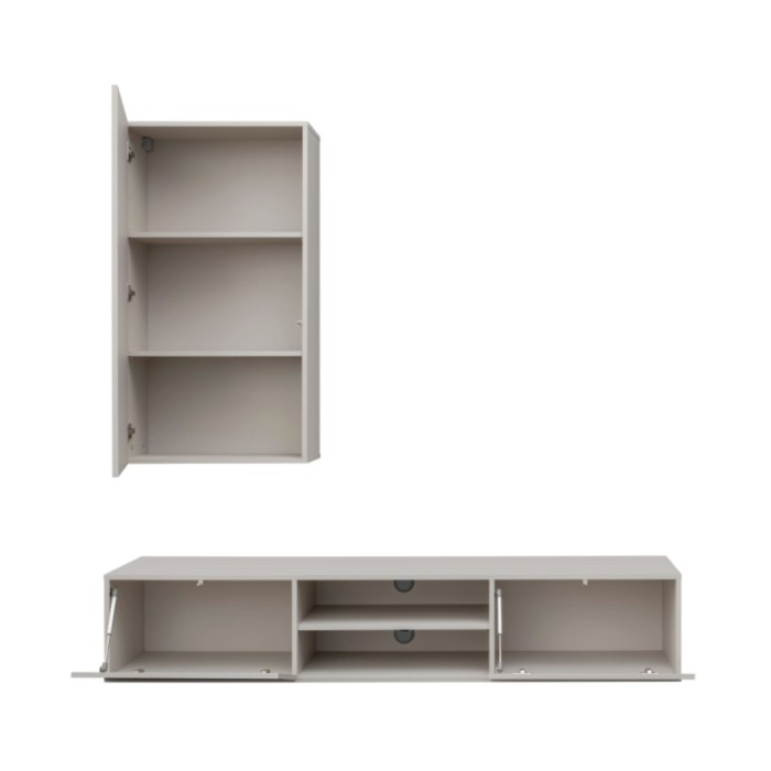 Ouverture des éléments de la composition de meubles de salon DASH